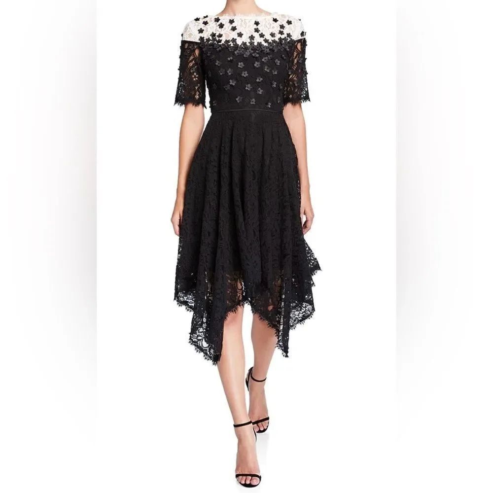Shani black lace dress size 10 NWT